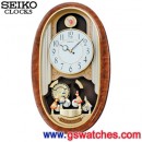 已完售,SEIKO QXM227B(公司貨,保固1年):::SEIKO Doll Hi-Fi音樂掛鐘