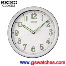 已完售,SEIKO QXA416S(公司貨,保固1年):::SEIKO 掛鐘(夜光指針),刷卡不加價,QXA-416S