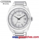 已完售,CITIZEN AW1010-57B(公司貨,保固2年):::Eco-Drive METAL錶環光動能時尚男錶 (MEN'S)