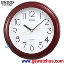 已完售,SEIKO QXA246R(公司貨,保固1年):::SEIKO 大數字掛鐘,直徑28.7cm,刷卡不加價