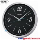 已完售,SEIKO QXA587A(公司貨,保固1年):::SEIKO 鋁製外殼掛鐘,滑動式秒針,直徑30cm,刷卡不加價,QXA-587A
