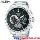 ALBA AU2123X1(公司貨,保固1年):::FLAGSHIP 計時碼錶,錶殼47mm,免運費,刷卡不加價或3期零利率,VK63-X019D