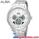 ALBA ASPE13X1(公司貨,保固1年):::Prestige VJ33系列,時尚男錶,星期,日期,24小時指針,刷卡或3期零利率,V33J-X057S