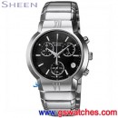 CASIO SHN-5001D-1AVDF(公司貨,保固1年):::Sheen 計時碼錶,時尚女錶,日期,刷卡不加價或3期零利率,SHN5001D