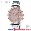 客訂商品,CASIO SHE-4051SG-4AUDF(公司貨,保固1年):::Sheen,時尚女錶,日期,刷卡或3期零利率,SHE4051SG