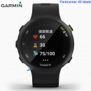 已完售,GARMIN forerunner-45-black幽魅黑(公司貨,保固1年):::GPS光學心率跑錶,多項運動應用程式,forerunner45