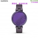 【金響鐘錶】預購,GARMIN lily-orchid 運動款-靛夜暗灰紫(公司貨,保固1年):::GPS智慧跑錶,Lily