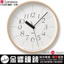 【金響鐘錶】現貨,Lemnos WR20-01ex,Riki Lightness M(公司貨):::日本製,RIKI CLOCK,渡辺力氏,極簡風,時尚掛鐘,Riki-Lightness-M