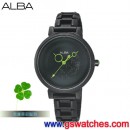 已完售,ALBA AH8083X(公司貨,保固1年):::VJ21時尚休閒系列[幸運草耶誕限量款](淑女錶),VJ21-X026X