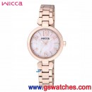 已完售,CITIZEN BG3-821-11(公司貨,保固2年):::Wicca 公主系列,白蝶貝面盤,陳意涵代言,免運費,刷卡或3期零利率,BG382111