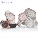 客訂商品,CASIO SHE-3058SG-7AUDR(公司貨,保固1年):::Sheen,時尚女錶,日期,星期,24小時指針,刷卡不加價或3期零利率,SHE3058SG