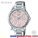客訂商品,CASIO SHE-3056D-4AUDR(公司貨,保固1年):::Sheen,時尚女錶,星期,日期,24小時指針,刷卡或3期零利率,SHE3056D