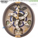 【金響鐘錶】SEIKO QXM385N(公司貨,保固1年):::SEIKO,30組Hi-Fi音樂,塑膠外殼,施華洛世奇元素,刷卡不加價,QXM-385N