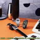 【金響鐘錶】預購,CASIO A100WEL-1ADF(公司貨,保固1年):::經典電子錶,復古造型設計,1/100碼錶,鬧鈴,A-100WEL